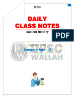 Ancient History 24 - Daily Notes - (Sankalp (UPSC 2024) )