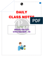 Ancient History 07 - Daily Notes - (Sankalp (UPSC 2024) )