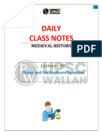 Medieval History 05 - Daily Class Notes (Sankalp (UPSC 2024) )