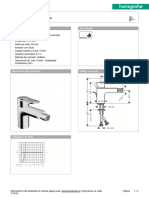 Hansgrohe Product Specification 2023-12-07