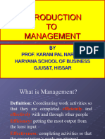 01 An Introduction To Management