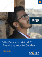 Why Does Allah Hate Me - Rescripting Negative Self-Talk