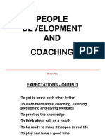 People Development and Coaching