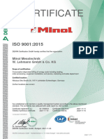 ISO 9001 Minol EN