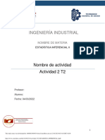 Actividad 2 t2 Estadistica Inferencial 2 PDF