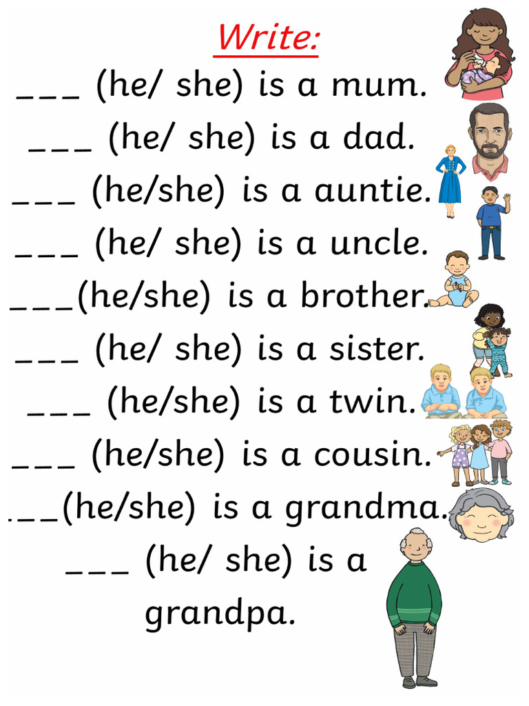She Is He Is BI1 | PDF