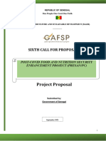 SENEGAL - GAFSP Proposal - 0