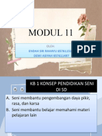 MODUL 11 Konsep Pendidikan Seni