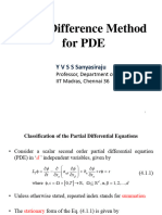 Finite Difference Method For PDE