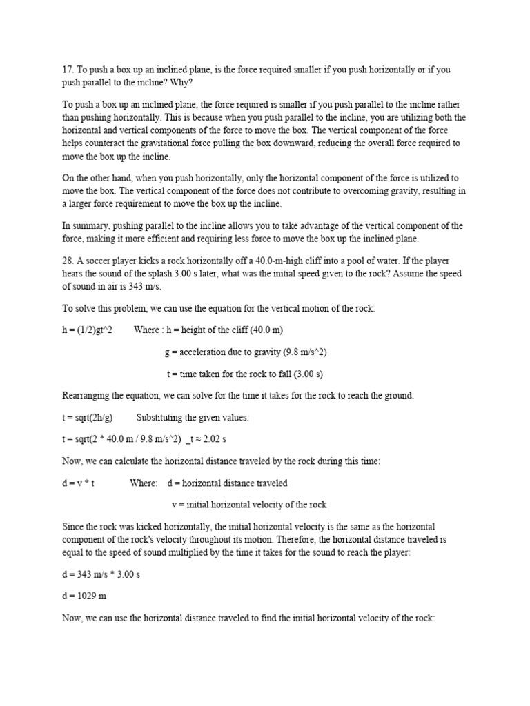 Physics | PDF | Force | Friction