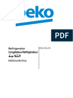 Beko Refrigerator DN135120 User Manual