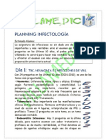 planning infectología VILLAMEDIC curso- pre internado 2012