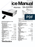 Technics Sa-gx 350