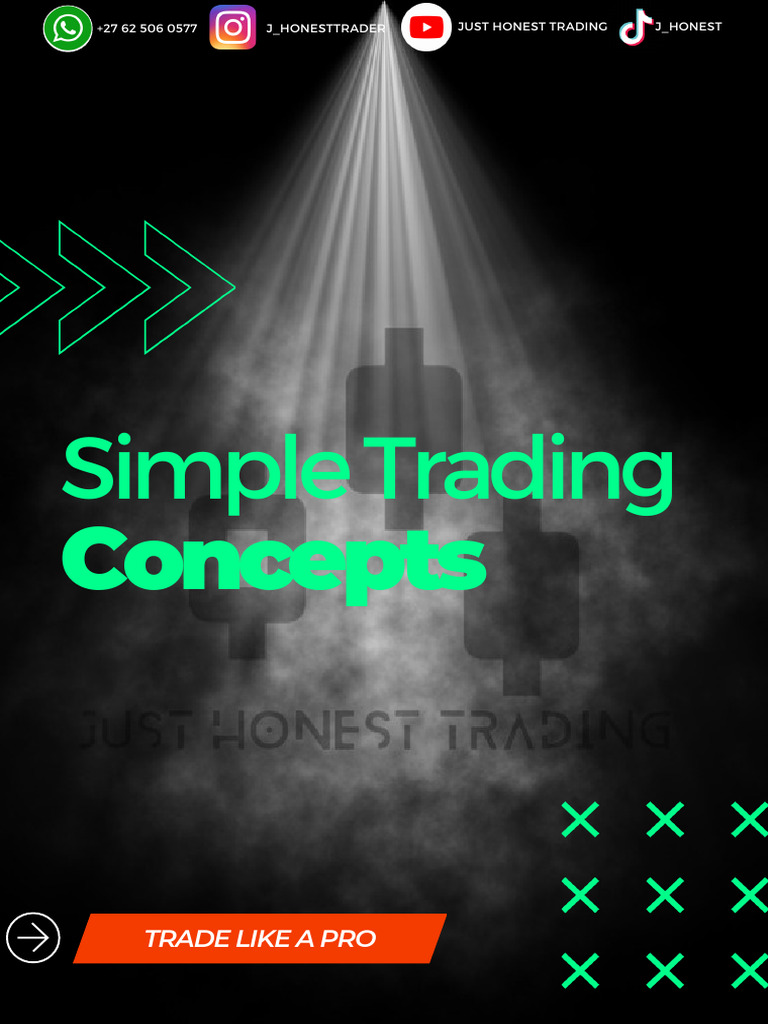 Simple Trading Concepts Pdf Market Trend Foreign Exchange Market