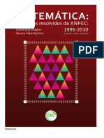 Matemática Exercícios Resolvidos Da Anpec 1995 2010 2 Edição Revista