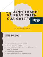 Bài 1. Khái Quát Về Tổ Chức Thương Mại Thế Giới (WTO)