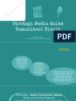 Strategi Media Dalam Komunikasi Bisnis