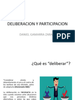 Deliberacion y Participacion