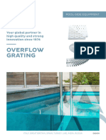 8 Overflow Grating - Data Sheet