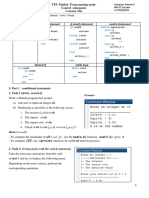 Tp3-Matlab Control Statement