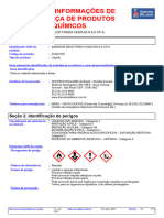 Ficha de Informações de Segurança de Produtos Químicos: Seção 1. Identificação