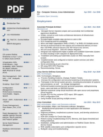 Linux Admin L3 Resume