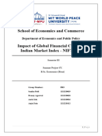 Sanika, Pranay, Ansh, Anjul - Impact of Global Financial Crisis On Indian Market Index, NIFTY 50