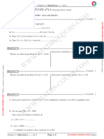 DS Operations Addition Multiplication Problemes Avec Les Operations