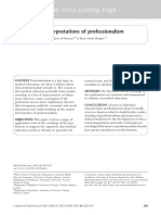 Medical Education - 2009 - Martimianakis - Sociological Interpretations of Professionalism