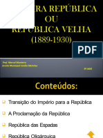 1 - República Velha