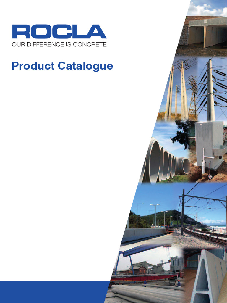 RoclaProductCatalogue PDF Pipe (Fluid Conveyance) Precast Concrete