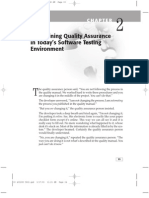 Maintaining Quality Assurance in Today's Software Testing Environment