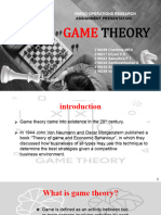 Game Theory by Group 1