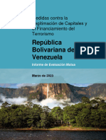 Informe de Evaluación Mutua de La República Bolivariana de Venezuela