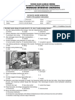 Soal - TP. 2023 - 2024 - B007-1 - Pendidikan Pancasila - Kelas 1 - Madrasah Ibtidaiyah Cikondang