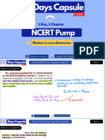 NCERT Pump - Motion in 1D