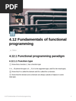 4.12 Fundamentals of Functional Programming