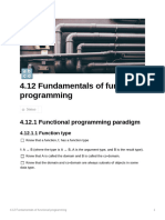 4.12 Fundamentals of Functional Programming