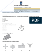 Evaluación de Figuras 3D 3° Básico.