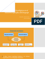 Alteraciones Fonológicas en El Trastorno Especifico Del Lenguaje