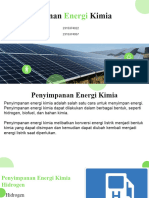 Penyimpanan Energi Kimia