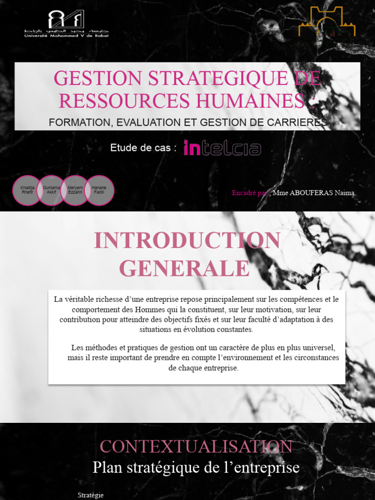 Gestion stratégique des ressources humaines | PDF | Gestion des ...