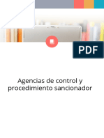 Agencias de Control y Procedimiento Sancionador