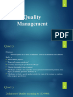 Quality Management