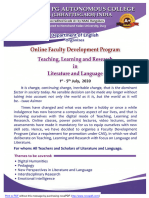 Online Faculty Development Program