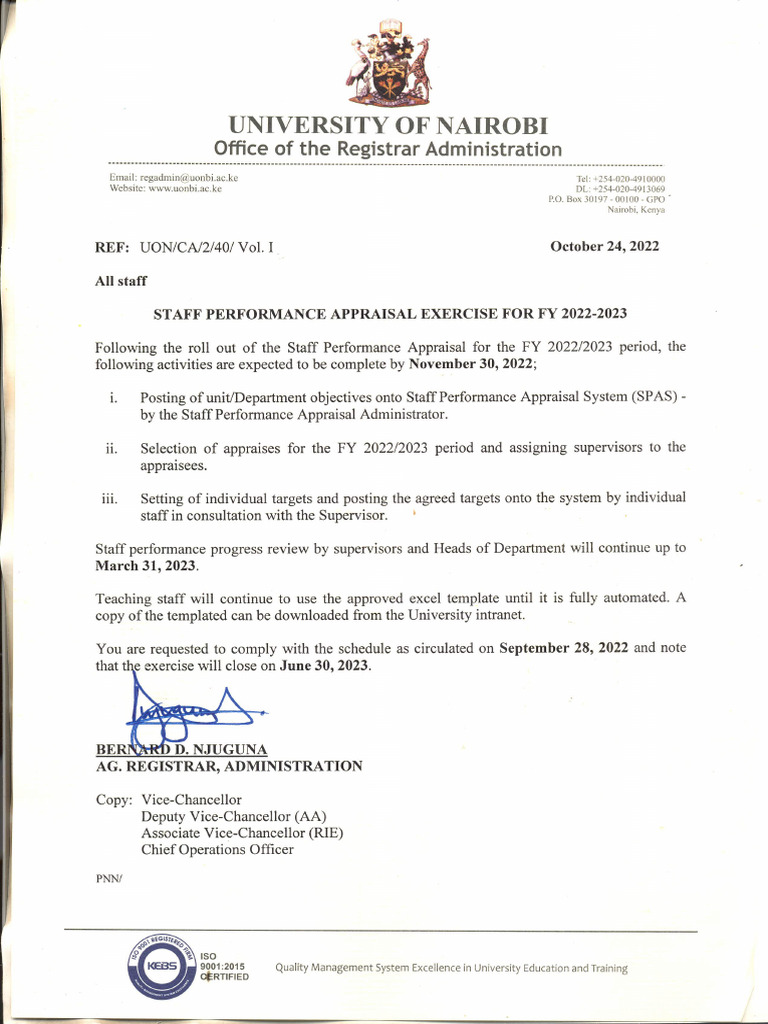 STAFF PERFORMANCE APPRAISAL FORM PDF 2022 intelligence overview