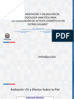 Presentación - Validacion - Filtros - Solares ISP