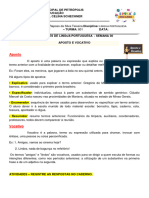Atividades Port Semana 30 PDF