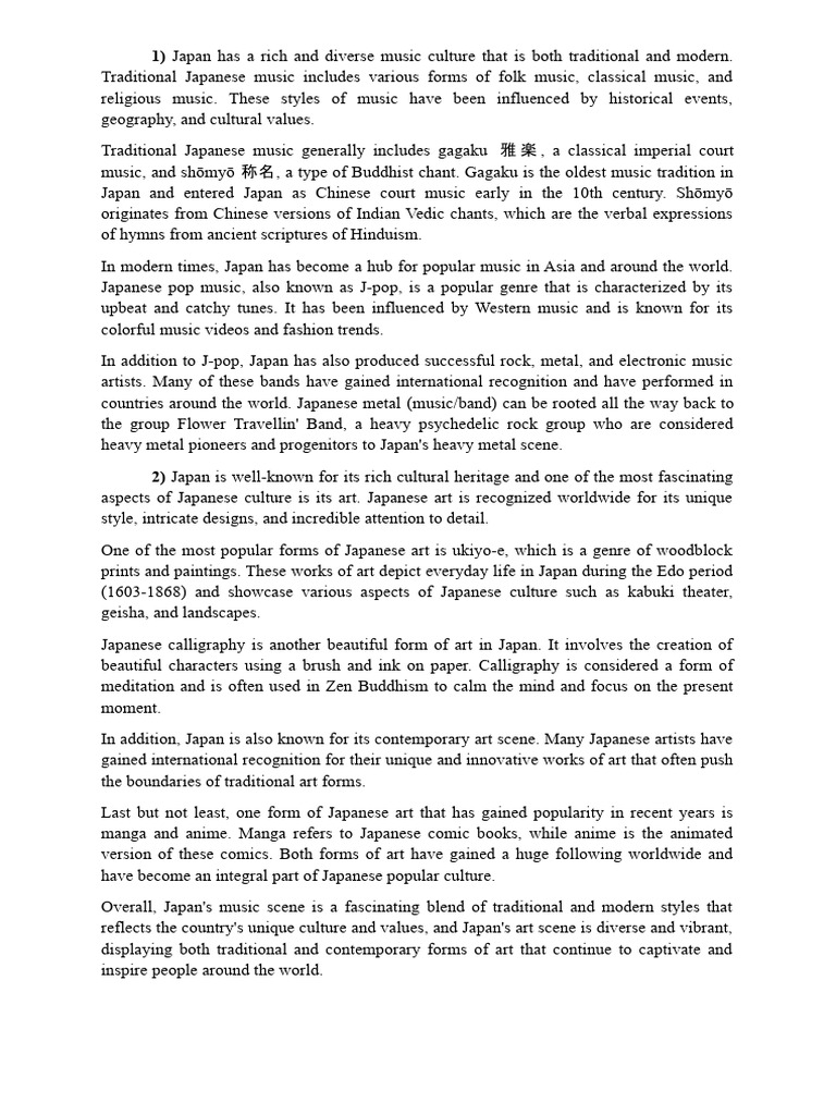 japan script PDF Japan Japanese Art