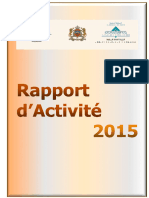 Rapport D'activité TGR 2015